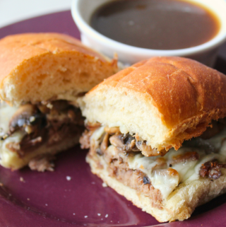 Crockpot French Dip Sandwiches The Best Recipe for Beef Roast Perfect Slow Cooker French Dips My Farmhouse Table
