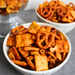 Bloody Mary Snack Mix Homemade Chex Mix Recipe Easy Football Party Food Ideas My Farmhouse Table