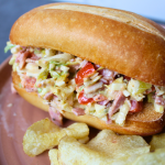 Chopped Italian Sandwich Recipe Easy Viral TikTok Chopped Italian Sandwiches Sub Dressing Quick Summer Meal Ideas The Best Pool, Picnic, and Tailgate Recipes My Farmhouse Table