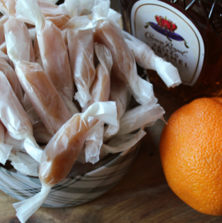 Homemade Old-Fashioned Caramels The Best and Easiest Recipe Orange and Bourbon Flavored Soft and Chewy Caramels for Christmas My Farmhouse Table