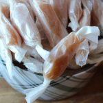 Homemade Old-Fashioned Caramels The Best and Easiest Recipe Orange and Bourbon Flavored Soft and Chewy Caramels for Christmas My Farmhouse Table