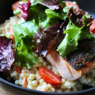 Salmon with Creamy Pasta Romantic Dinner for Two Ideas Simple and Easy Best Pan Seared Salmon Recipe with Lobster and Crab Pasta My Farmhouse Table