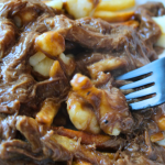 Leftover Roast Beef Poutine Easy Homemade Poutine Recipe Authentic Quebec Poutine with Shredded Beef My Farmhouse Table