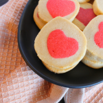 Slice and Bake Valentine Cookies Valentine's Day Sugar Cookie Recipe Red Heart Cookies for Valentine's Day Pillsbury Heart Sugar Cookies My Farmhouse Table