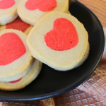Slice and Bake Valentine Cookies Valentine's Day Sugar Cookie Recipe Red Heart Cookies for Valentine's Day Pillsbury Heart Sugar Cookies My Farmhouse Table